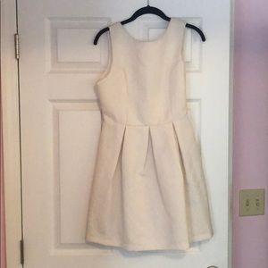 White cocktail dress